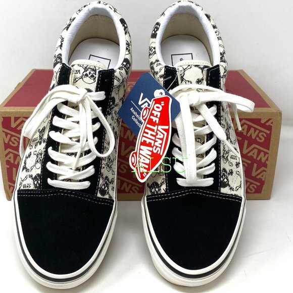 VANS Old Skool 36 Dx Anaheim Factory Sculls Men's - Picture 3 of 9